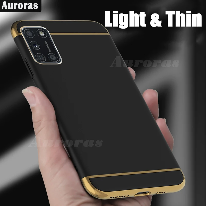 Auroras Case For OPPO A72 Full Protection Phone Shockproof Luxury Frame Plating A52 Cover | Мобильные телефоны и