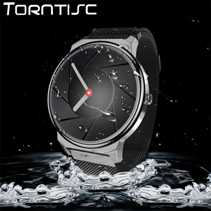 

Torntisc ELF1 Full Touch 1.3 Inch women Smart Watch Men For Android IOS Heart Rate Blood Pressure Smartwatch