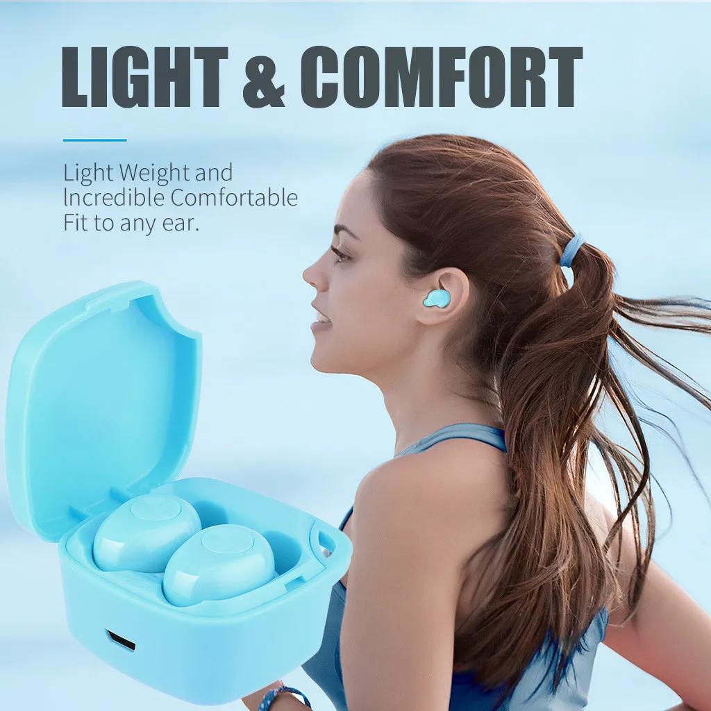 40 # красочные беспроводные Bluetooth наушники гарнитура с зарядным боксом для