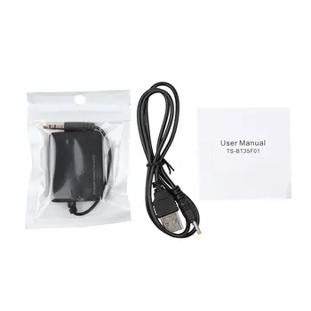 

Mini Bluetooth Audio Transmitter Free Drive Transmit Audio Speaker Wireless Adapter 3.5 mm Output for Laptop Tablet PC