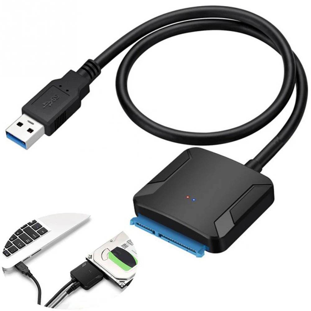 SATA to USB 3 0 Convert Adapter Cable with Plug for 2 5 3 5inch HDD 2