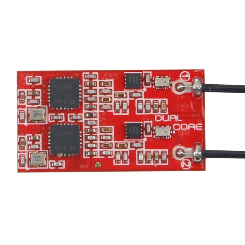 Мини-ресивер RSSI Frsky D16 AC2000 двухъядерный трехрежимный с двойной антенной X9D для