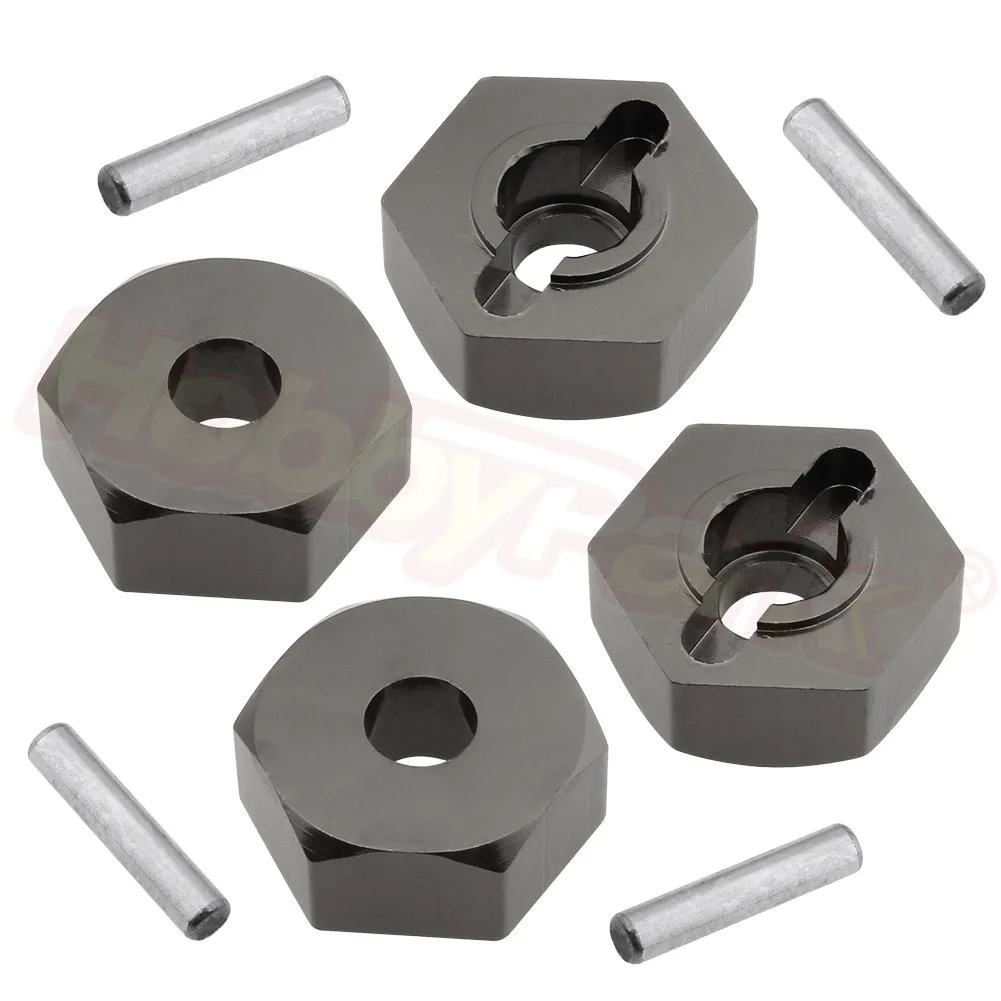 4 шт. алюминиевое колесо с шестигранным креплением W/Pins 2x10 HSP 180007 (18019) Pangolin 94180