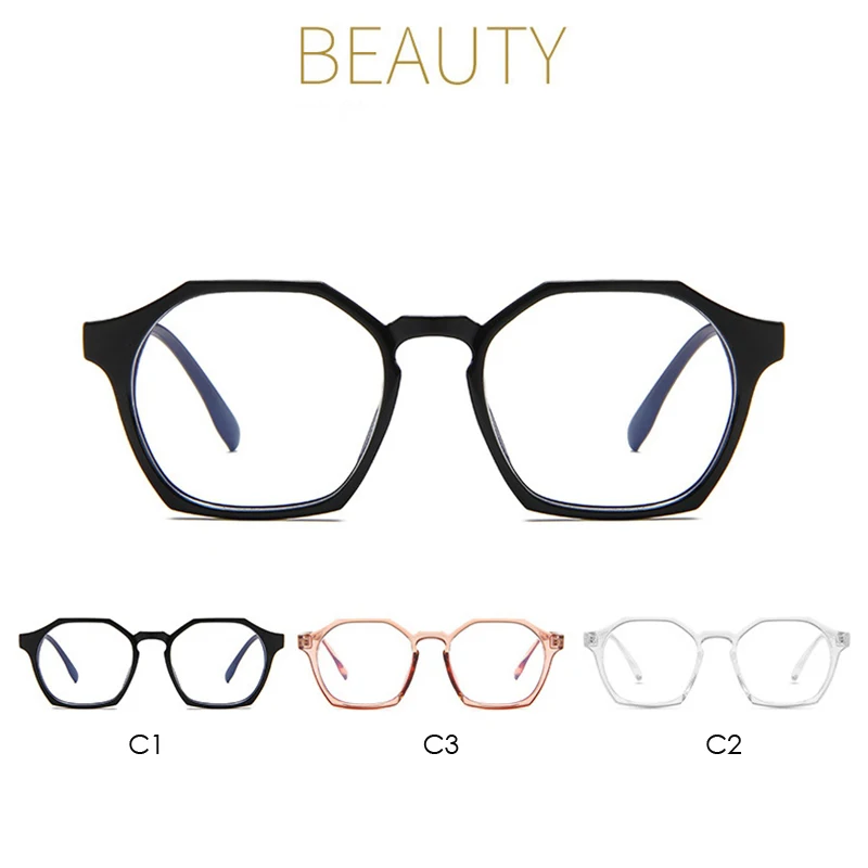 Iboode, винтажные, многоугольные, неправильные, для женщин, по рецепту, очки для глаз, оправа для компьютера, мужские, анти-синий светильник, очки Oculos De Grau
