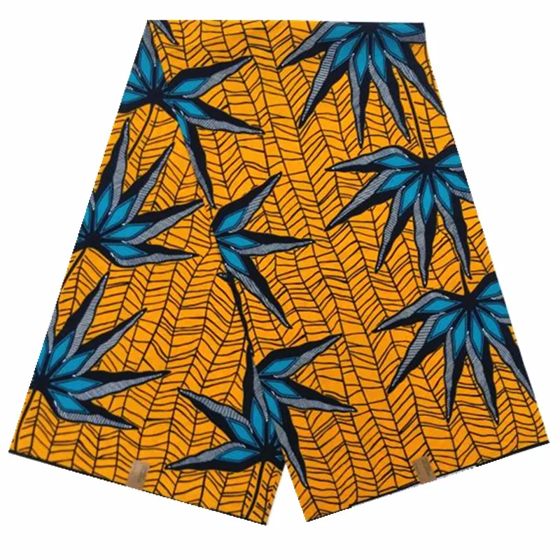 Гарантировано натуральный воск Новое поступление Высокое качество африканская ткань Анкара ткань Африканский Воск оптом африканская ткань с принтом