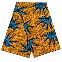 Гарантировано натуральный воск Новое поступление Высокое качество африканская ткань Анкара ткань Африканский Воск оптом африканская ткань с принтом