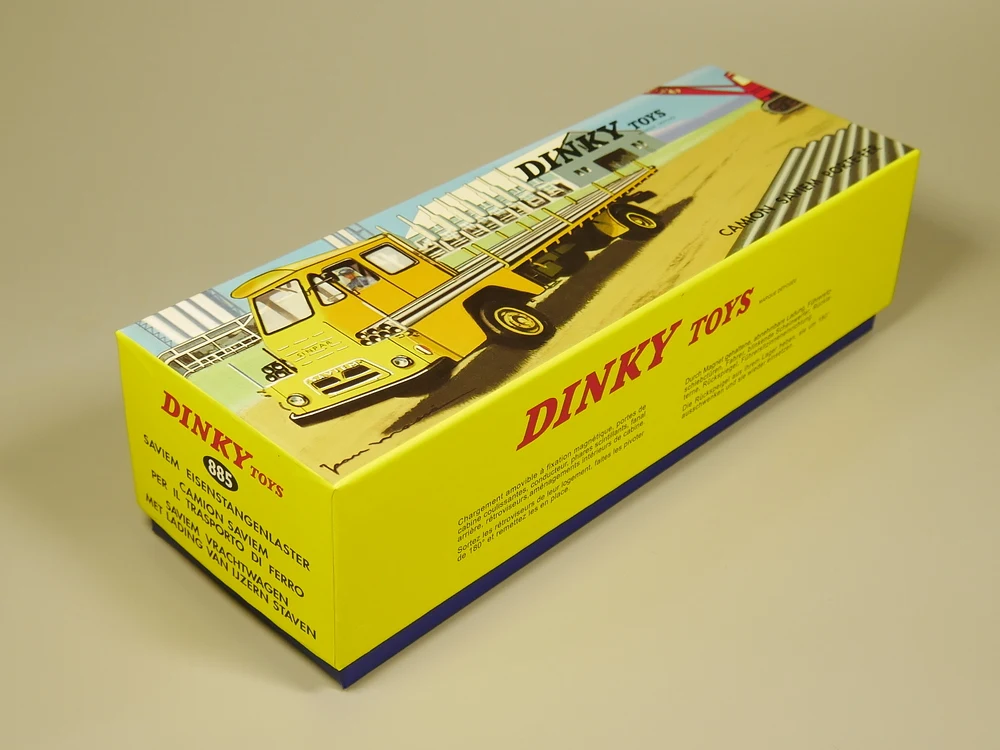Игрушки Dinky 1:43 CAMION SAVIEM, антикварные модели, бутик, сплав, игрушки для детей, игрушки для детей, оригинальная коробка