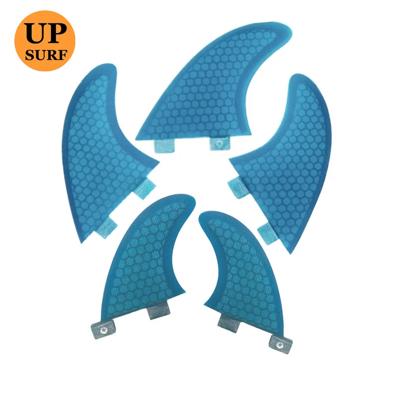 Плавник для серфинга fcs Blue FCS G5/GL Honeycomb 1 ласты из стекловолокна плавники