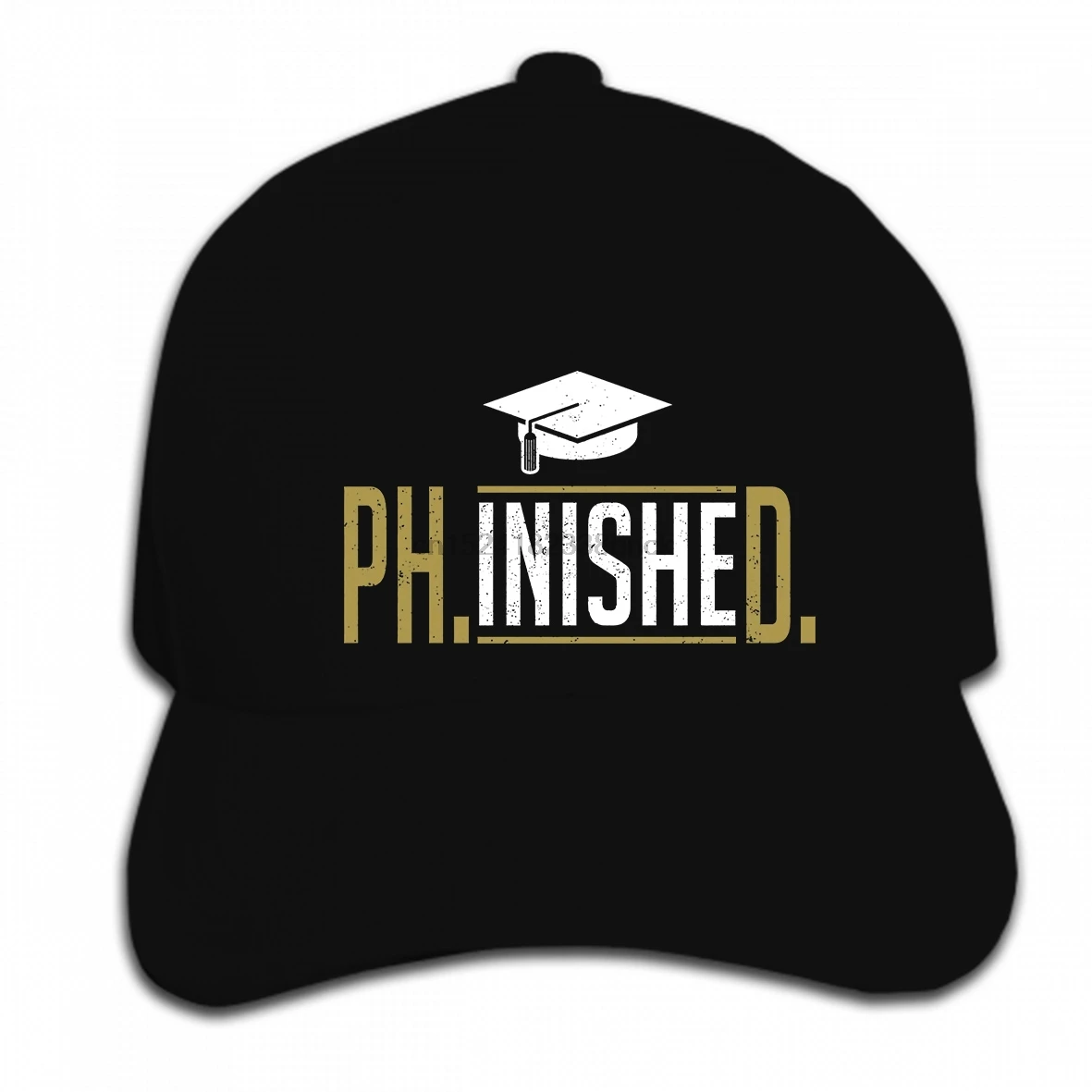 Принт бейсбольная Кепка Под заказ хип хоп для мужчин Phinished PhD выпускник смешная Женская солнцезащитный козырек Кепка