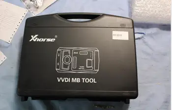 

original black plastic Xhorse VVDI MB BGA TOOL Rubber Case only box