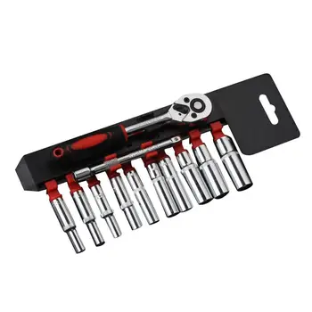 

Socket Wrench Set Auto Repair Post Tool Combination 1/4 Small Fly Tag Fast Ratchet Bit Post Tool Combination