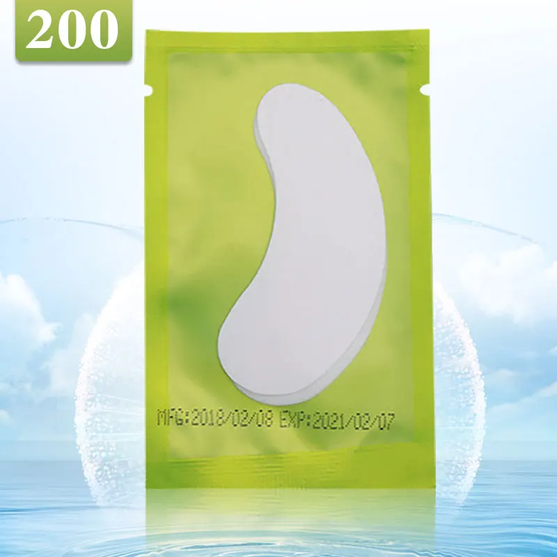 200 Pairs GJLash 30/50/100/200 пар/лот наращивание ресниц накладки для глаз под патчи для ресниц наращивание ресниц макияж инструменты поддержка OEM для наращивания ресниц наращивание ресниц - Цвет: 200 Pairs