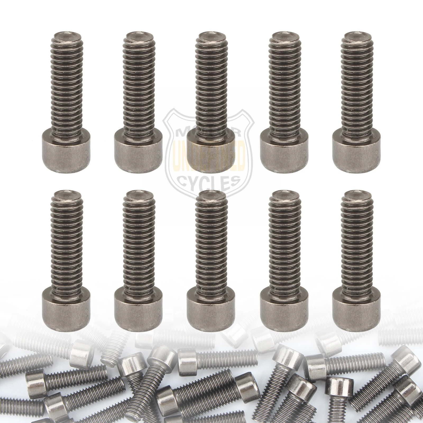 

10pcs Motorcycle Bolts Screw Titanium Hexagon Socket Head Screws M6Ч19MM