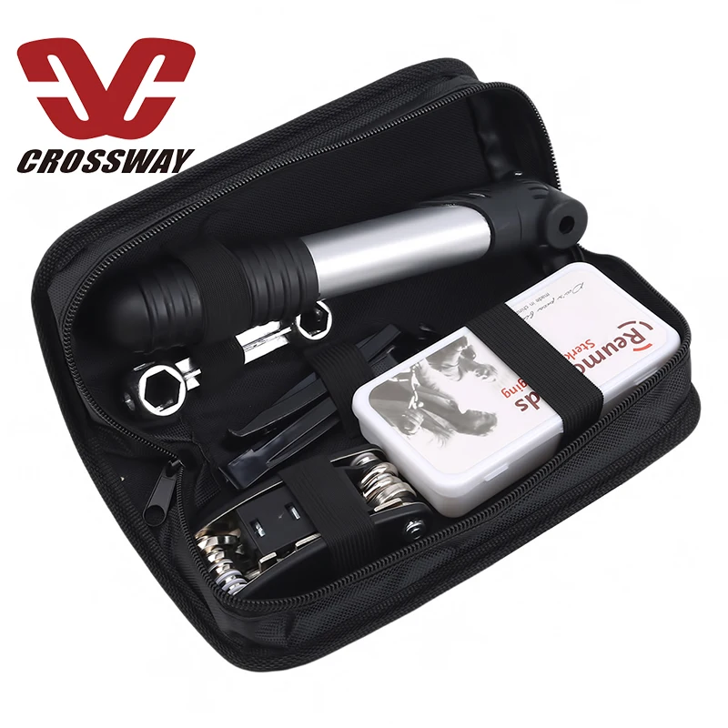 CROSSWAY Cycling Multi-tool DIY Bike Accessories Multitool Tool Kit Bicycle First Aid Outside Sport Freedom Multipurpose Repair