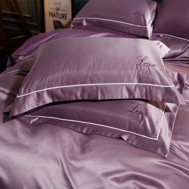 

100% nature mulberry Silk pillowcase A/B version No zipper Pillow Cover healthy solid color High-end pillow case Free shipping