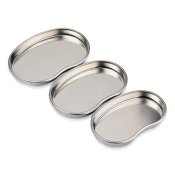 

Stainless Steel Surgical Dental Storage Tray Lab Instrument Device Medical Supplies Sterilized Tray Cosmetic Tattoo Accessories