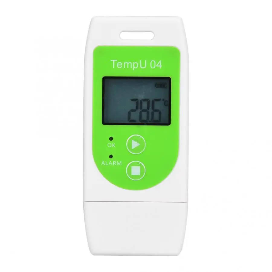 Измеритель влажности TempU04 PDF USB Регистратор данных температуры многоразовый Регистратор температуры и влажности Измеритель Температуры