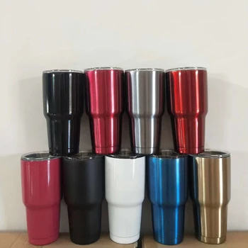 

30oz Beer Wine Car Vacuum Coffee Mug Bull Skull Travel Mug Ice Drink Tumbler Stainless Steel Double Wall Vacuum Flowers