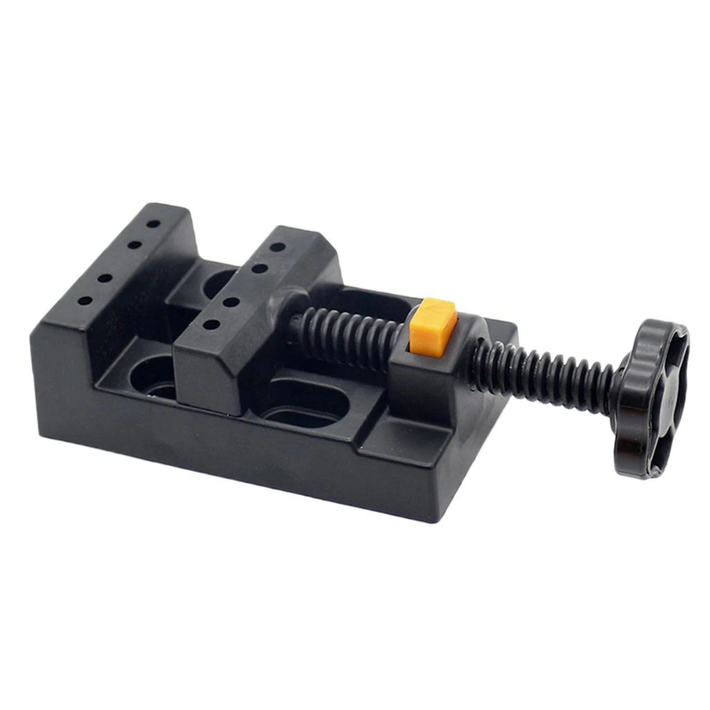 DIY Jaw Bench Clamp Drill Press Vice Open Parallel Mini Table Vise Jewelry Tools