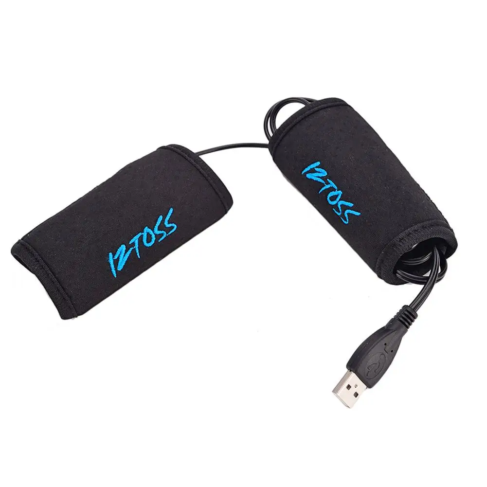 1 пара зимних электрических мотоциклов с подогревом ручки для мотоцикла USB нагреватель ручек съемные ручки