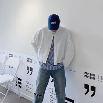 

2019 Autumn And Winter Version Of The European And American Style Loose Fake Two Pieces Of Stitching Casual T-shirt