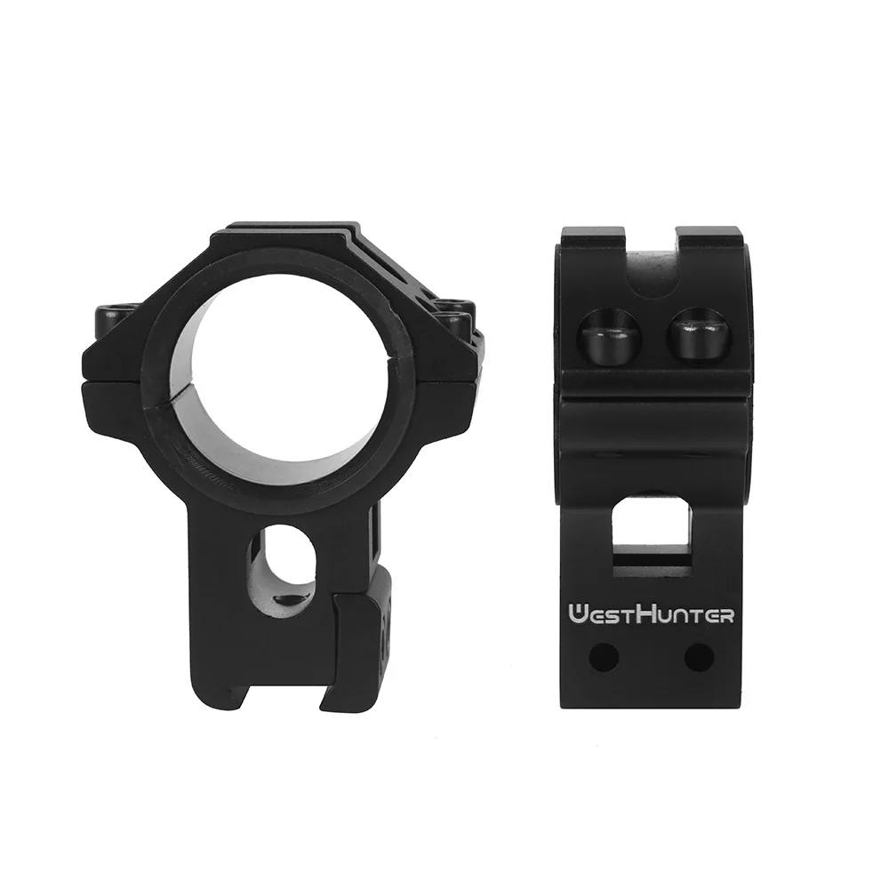 11mm Dovetail / 20mm Picatinny Rail Mount 1inch/30mm Riflescope Ring Hunting Accessories Sight Mount for Shooting WESTHUNTER rifle scope mount rifle scope mount ring scope mount adapter picatinny rail accessories