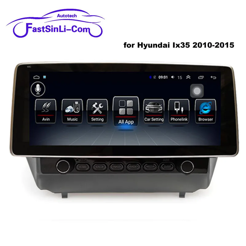 Perfect for Hyundai Ix35 2010-2015 10.1 inch Android car radio  2din 10.1 inch Quad Core GPS Navigation Wifi DVR Camera DVD Player 0
