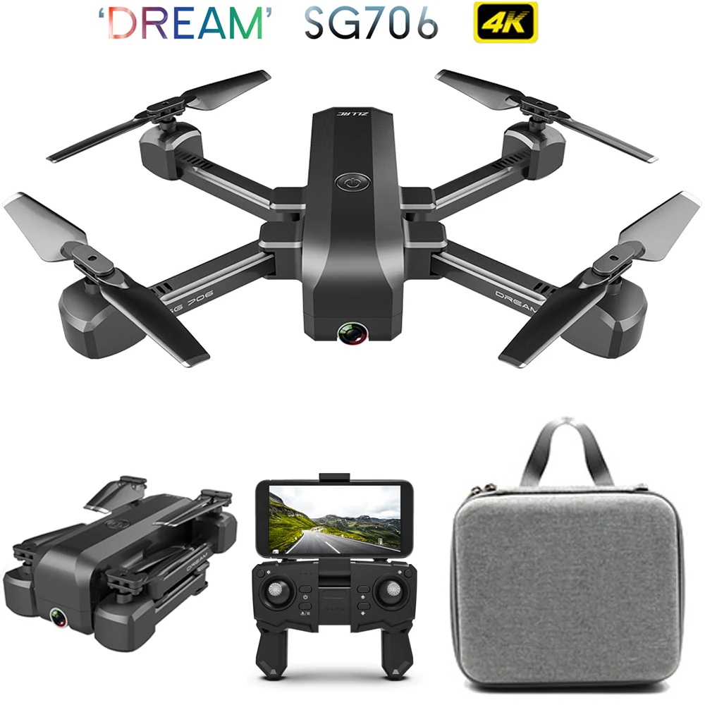 

HD Camera 4K 50X ZOOM Optical Flow Position Foldable RC Quadcopter Altitude Hold Gesture Control RC Helicopter Drones Kids ToYS