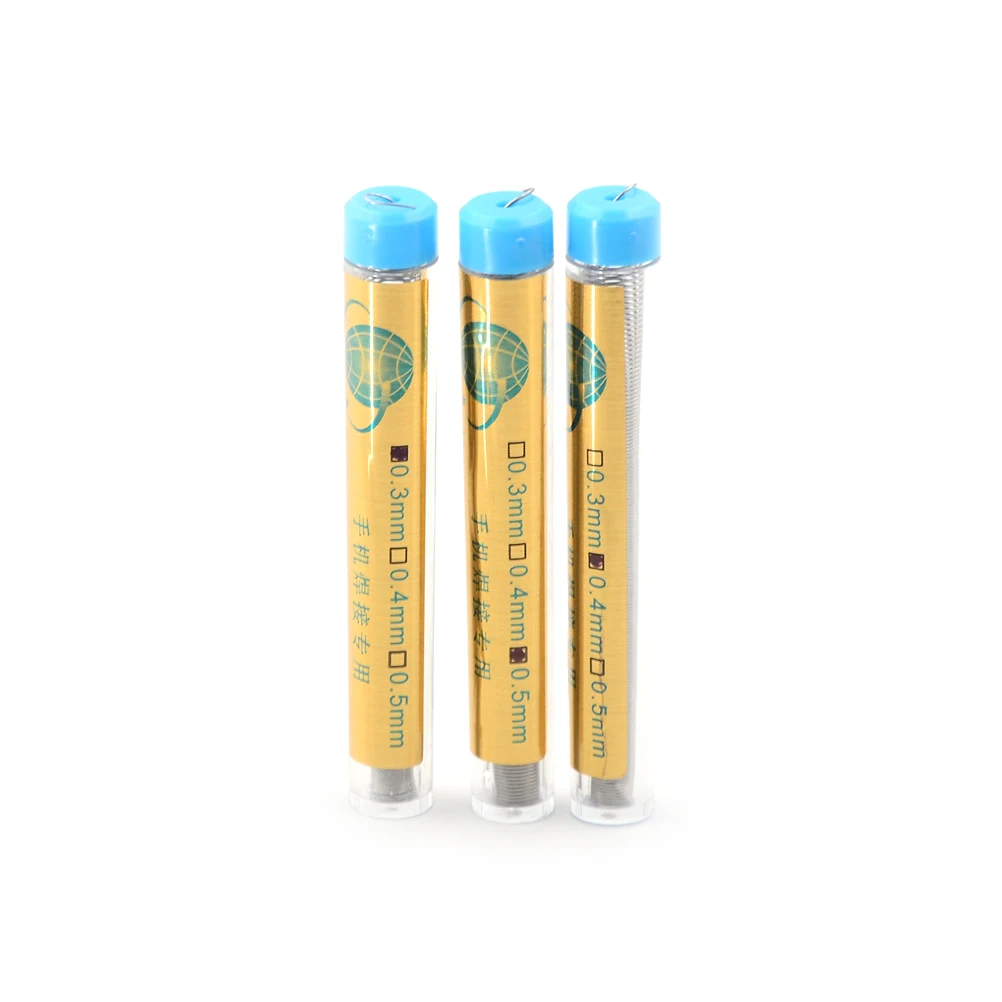 1PC Portable Tin Wire Pen Silver Soldering Wire for Mobile Phone Instrument Repair Work Tool Soldering  0.3MM 0.4MM 0.5MM