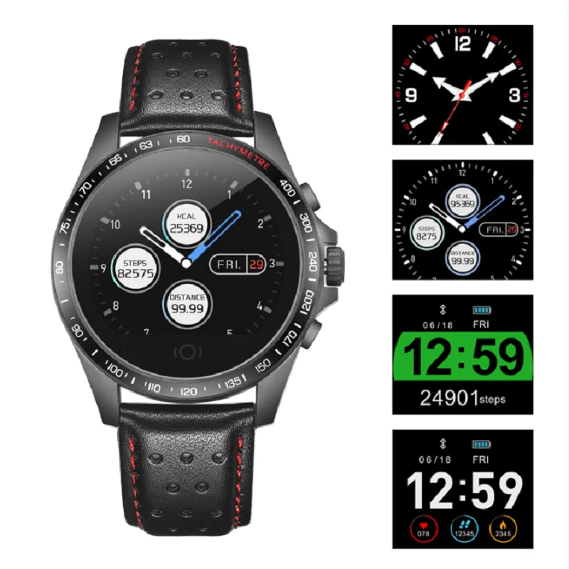 Dihu band watch CK23 подходит для смартфонов черного цвета