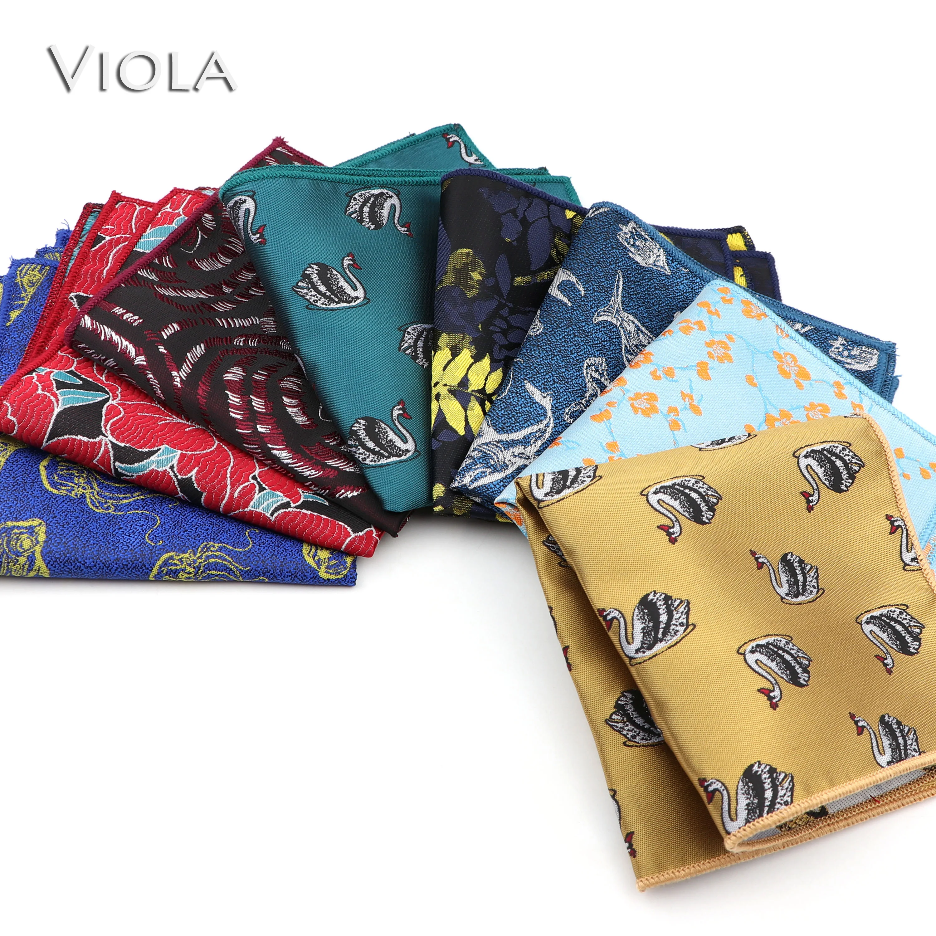 Полиэстеровый Забавный Женский Галстук-смокинг с рисунком лебедя рыбы океана