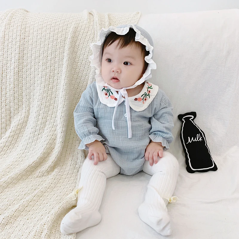 Belababy/2 шт./компл. Одежда для новорожденных девочек 2019 летний хлопковый костюм