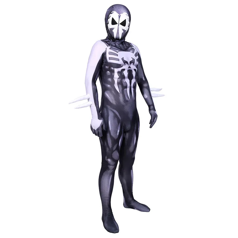 2099 Мигель О 'Хара, Spider-man, Костюм Супергероя человека-паука, цельный костюм зентай, Детский комбинезон для взрослых