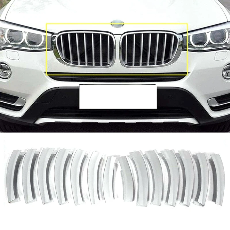Автомобильная передняя решетка сетки литья Накладка для BMW X3 F25 2011-2017 | Автомобили