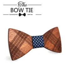 Карманные квадратные носовые платки деревянный галстук-бабочка Запонки Набор для мужчин деловой костюм носовой платок деревянные галстуки-бабочки