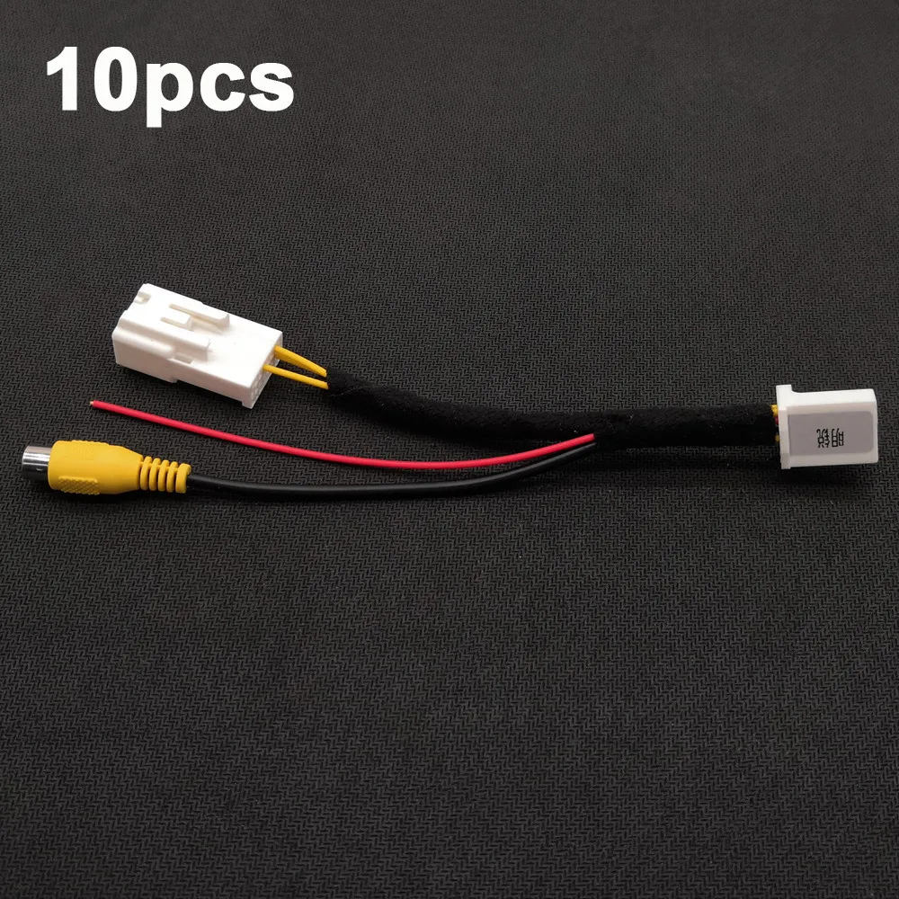 YIFOUM 10 шт. 12Pin видео вход переключатель обратная камера RCA Кабель-адаптер для Skoda Octavia 3 A7 Mk3(5E) 2012