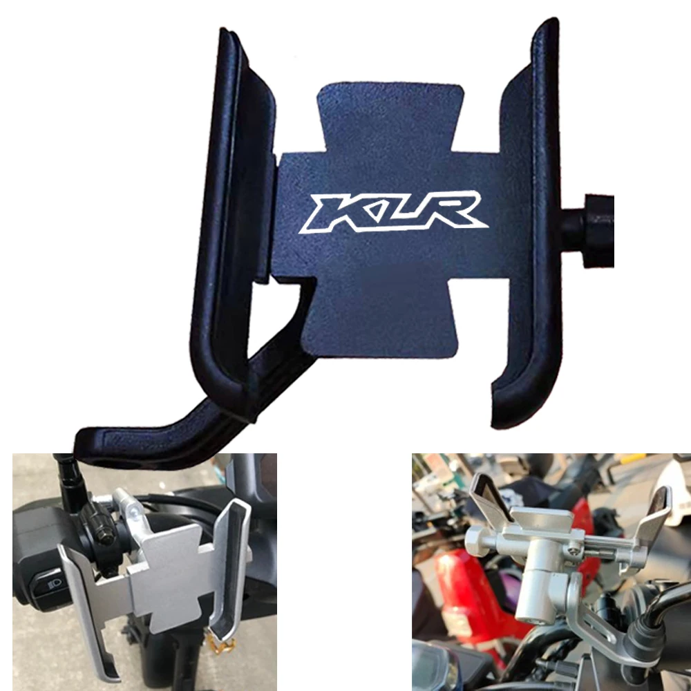 Mobile Phone Motorcycle Navigation Bracket Handlebar rearview mirror installation for KAWASAKI KLR650 KLR 650 250 KLR250 | Автомобили и