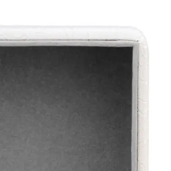 

Rectangular Marble PU Leather Facial Grain Tissue Box Cover Napkin Holder Paper Towel Dispenser Container for Home Office Decor