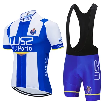 

2020 Breathable Bike PORTO Short Sleeve Set Cycling Jersey Clothing Maillot Ropa Ciclismo Team Cycle Bicycle Wear