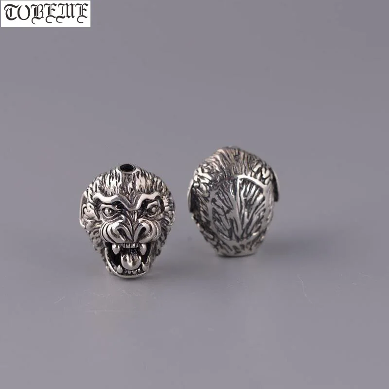 

Ручной работы 925 серебряные ювелирные изделия бусины обезьяна бисер DIY Ювелирные изделия бусины Ювелирная фурнитура ювелирные аксессуары