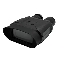 Binoculares digitales de visión nocturna, binoculares HD con gafas para acampar al aire libre, caza, táctica militar, tarjeta de 32GB