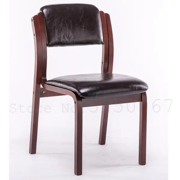 Домашний стул ткань кофе стул обеденный стул простой стол спинка кресла Европейский один деревянный стул - Цвет: model  21