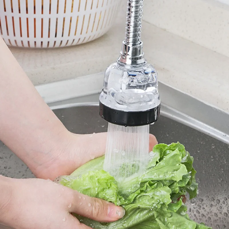 360 Rotate Faucet Water Saving Tap Bubbler Aerator Diffuser Faucet Filter Nozzle Connector Adapter Home Bathroom Accessories