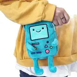 Bolso cruzado HS2 ins para niños, bolsa de teléfono con monedas de felpa, anime advanture, bolso de regalo, 2022