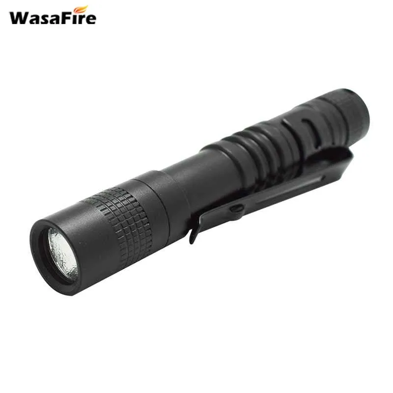 Портативный светодиодный фонарик Wasafire 2 шт./лот 1800 лм XPE R3 супер мини-фонарь AAA