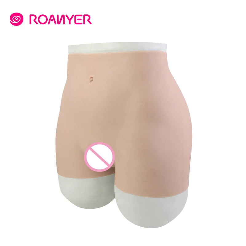 Силиконовые штаны Roanyer для трансвеститов с искусственным проникающим цветом