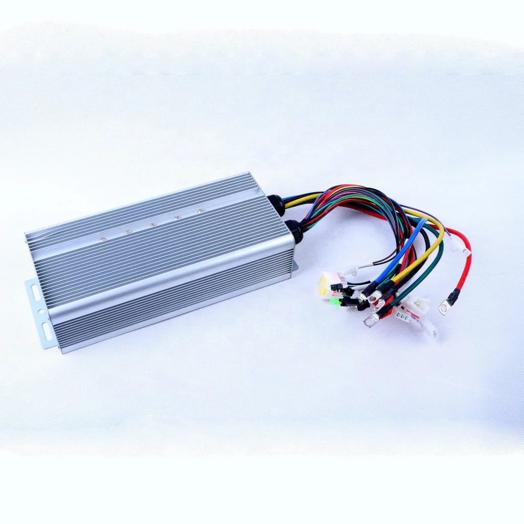 

High quality 48V/60V/72V 80A 3000W 24 mosfet Electric Bicycle Brushless dc motor speed controller