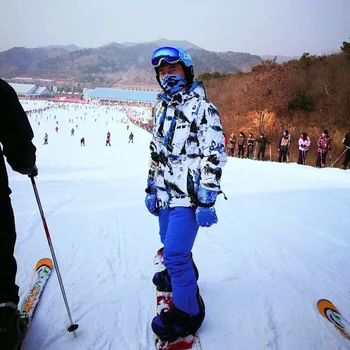 

Ski Suit Men Winter Warm Windproof Waterproof Outdoor Sports Snow Jackets and Pants Hot Ski Equipment Snowboard Jacket Men Brand