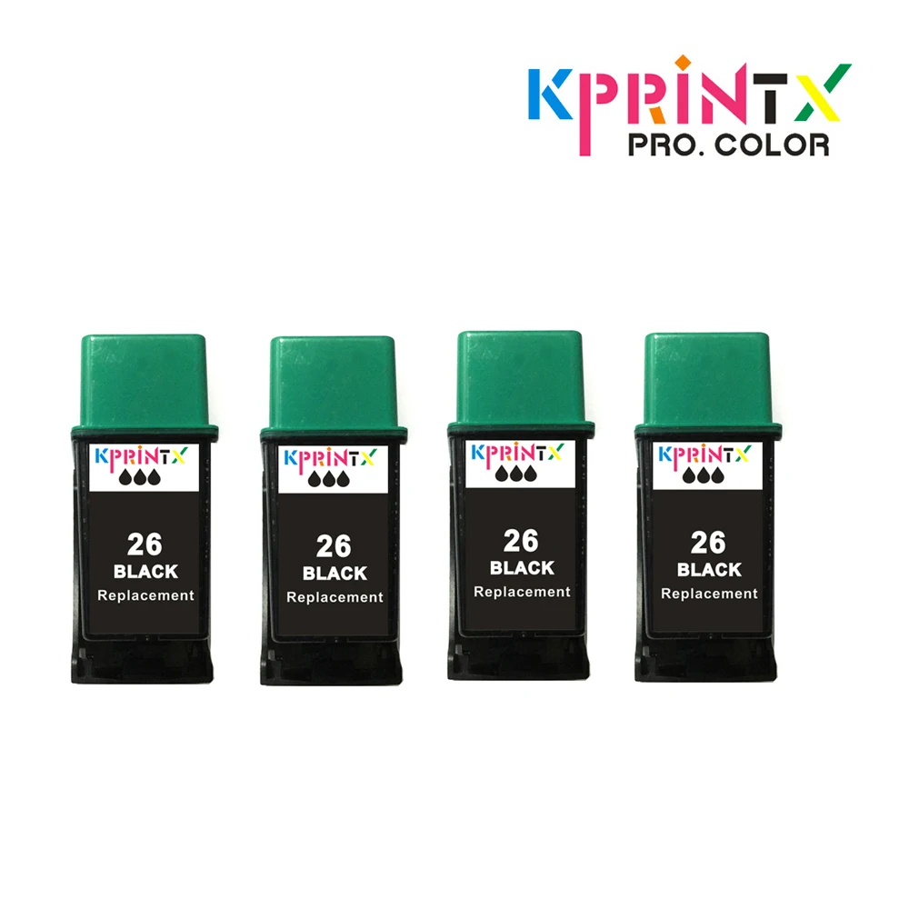 4x высокое качество для 26 картриджей совместимый hp26 C51626A DeskJet 200/320/340/400/500C/505