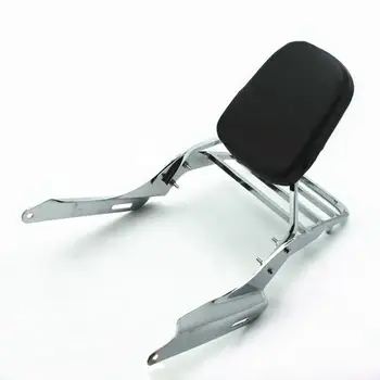 

For Honda Shadow Steed VLX 600 VLX600 Steed600 99-07 Rear Backrest Sissy Bar Luggage Rack Support Tail Box Holder Shelf Bracket